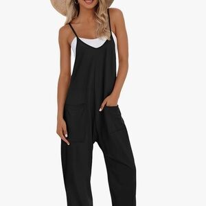 Black stylish jumpsuit